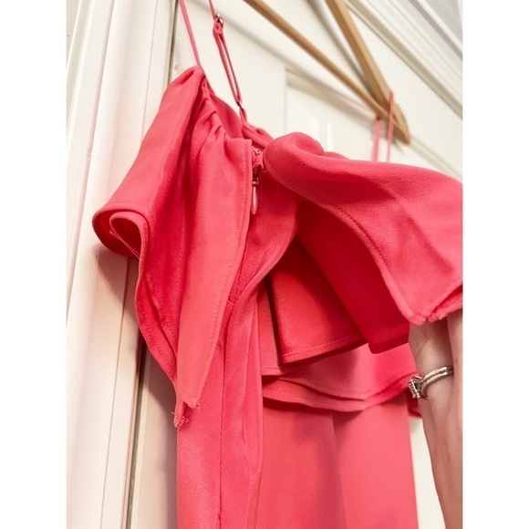 NWT J. Crew Ruffle Silk Slip Dress - Picture 6 of 11